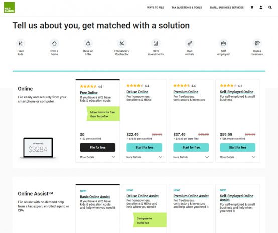 H&amp;R Block Review 2020: Free Online Tax Filing Software - Pros &amp; Cons